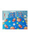 Sheet Set Single Cotton Sports Blue 160x240cm