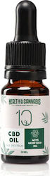 Health & Cannabis CBD Oil 10% Full Spectrum Öl Hanfprodukte (CBD) 1000mg mit 10% CBD & mit 10% CBG 10ml