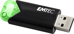 Emtec Click Easy 64GB USB 3.2 Stick Πράσινο