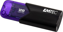 Emtec Click Easy 128GB USB 3.2 Stick Violet