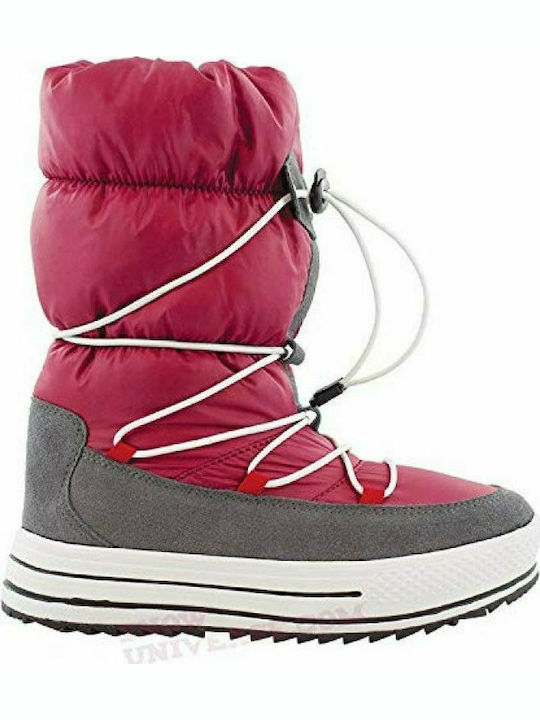 Snow Boots with Laces Anouka Burgundy ANOUKA-BORDEAUX