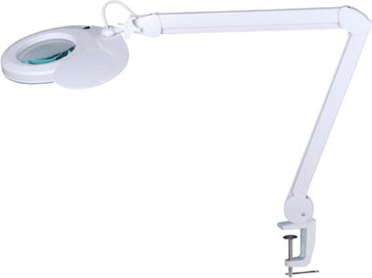T5 Zoom Tabletop Magnifying Lense with Light Λευκός (5x) 22W