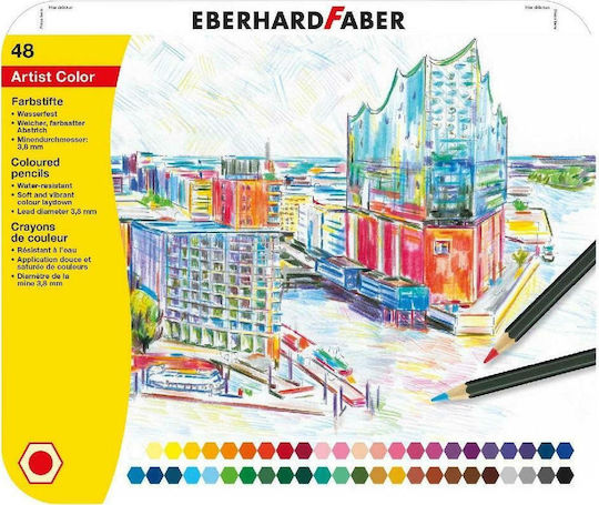 Eberhard Faber Pencils Set Case 48pcs