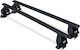 Menabo Metallic Car Roof Bars 130cm for Ford B-Max 5D for Cars with Factory Bars Set with Roof Rack Legs Black