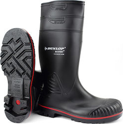 Dunlop Acifort Heavy Duty Non-Slip Knee-High Safety Wellies S5