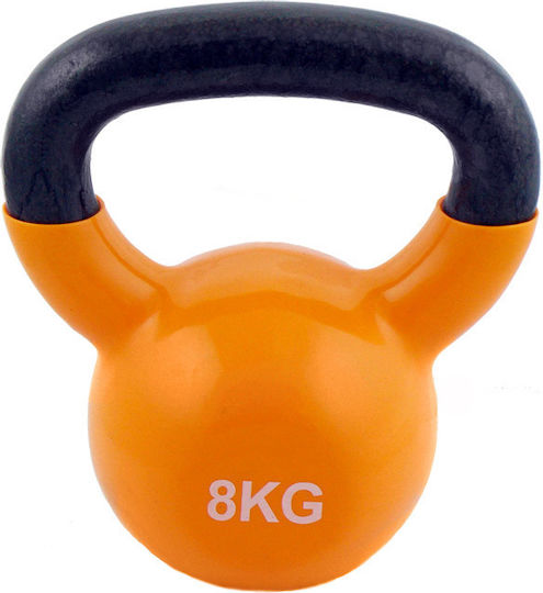 Perk Sports PD191-8 Kettlebell Винил 8кг Оранжев