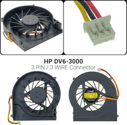 Laptop Fan for HP Envy DV6-3000