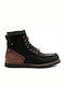 Devergo Brogue DE-GM5010LE Schwarz Herrenstiefel