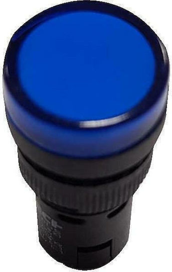 Xindali LED Ενδεικτική Λυχνία 230V Μπλε 1τμχ 022-014230100