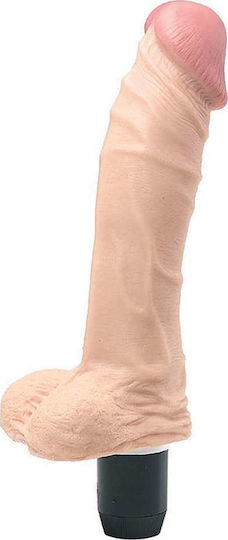 Nanma Orgasmic Tower Realistic Vibrator 21cm Flesh