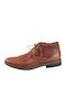 Northway Men's Leather Boots Tabac Brown