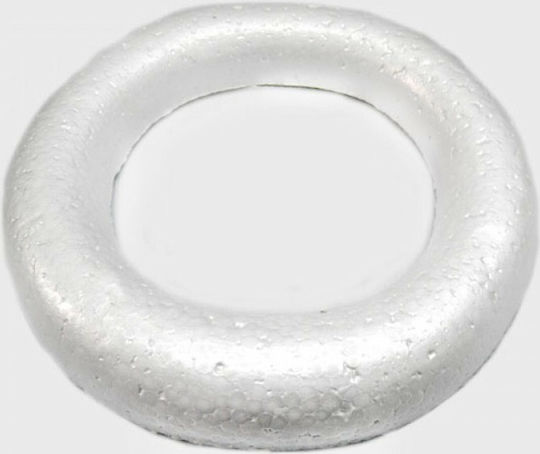 Paperpack Net Wreath Crafting from Styrofoam White 1pcs