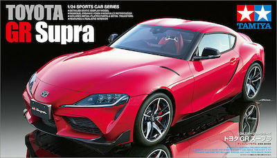 Tamiya Toyota Toyota GR Supra Modellfigur Auto im Maßstab 1:24 18.3x8.3cm.