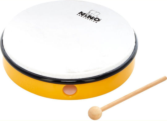 Nino Percussion Tamburin Abs Hand Drum 10 Zoll 10 Zoll mit Synthetisches Leder