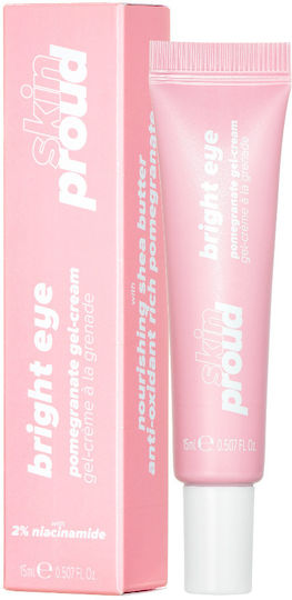 Skin Proud Bright Eyes Κρέμα Ματιών για Ενυδάτωση & Λάμψη 15ml