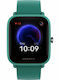 Amazfit Bip U Pro Αδιάβροχο Smartwatch με Παλμογράφο (Πράσινο)