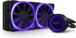 NZXT Kraken X53 RGB Wasserkühlung für Prozessor Doppelter Ventilator 120mm für Sockel 1200/115x