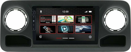 Dynavin Sistem Audio Auto pentru Mercedes-Benz Sprinter / Vito / Viano 2019-2022 (Bluetooth/USB/AUX/WiFi/GPS/Apple-Carplay/Android-Auto) cu Ecran Tactil 10"
