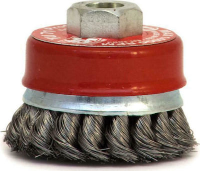 Sit Angle Wheel Wire Brush 70mm Braided Bell Μ14 240