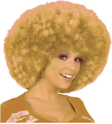 Carnival Wig Afro Blond