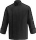 Egochef Coat Chef Black with Long Sleeve