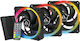 Arctic BioniX P120 Case Fan 2300rpm 48cfm with ARGB Lighting and 4-Pin PWM Connection 3pcs