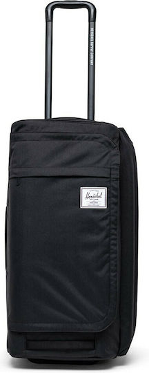 Herschel Сак Вояж 70лт Черен с колела Текстилен Д67xШ32xВ34см.