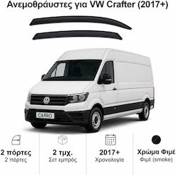 Heko Σετ Ανεμοθραύστες Μπροστινοί Σκούρο Φιμέ για Volkswagen Crafter 2τμχ 31008 Heko Σετ Ανεμοθραύστες Μπροστινοί Σκούρο Φιμέ για Volkswagen Crafter 2τμχ 31008