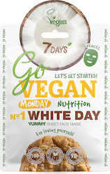 7DAYS Go Vegan White Day Face Moisturizing Mask 25gr