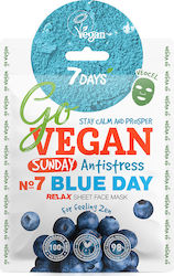 7DAYS Go Vegan Gesichts- & Augenmaske 25gr