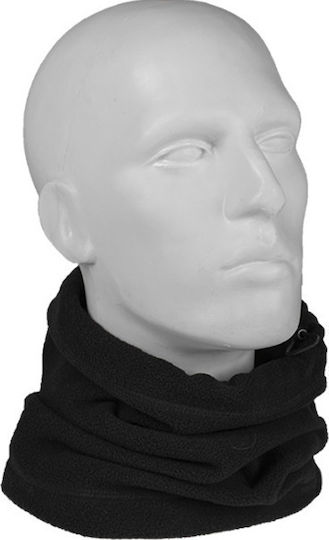 Mil-Tec Eșarfă Black Guler elastic negru