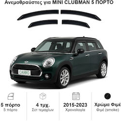 Heko Σετ Ανεμοθραύστες Μπροστινοί και Πίσω Σκούρο Φιμέ για Mini Clubman 4τμχ 22206 Heko Σετ Ανεμοθραύστες Μπροστινοί και Πίσω Σκούρο Φιμέ για Mini Clubman 4τμχ 22206