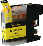 Inkjet Printer Compatible Ink Brother LC125XL 16ml Yellow