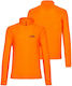 Zotta Forest Tempus Pullover Fleece in Orange color