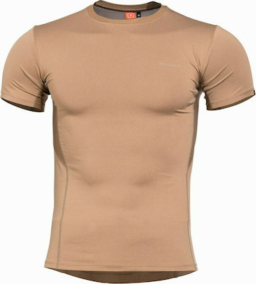 Pentagon Apollo Tac Fresh Tricou Coyote rezistent la transpirație în culoarea Maro K09010-03