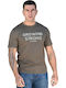 Splendid Men's Short Sleeve T-shirt Khaki