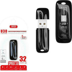 XO U30 32GB USB 3.0 Stick Negru