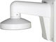 Hikvision Стойка за Камери на CCTV Системи Метална стена монтаж Бял (Φ140мм) White DS-1273ZJ-140-DM45