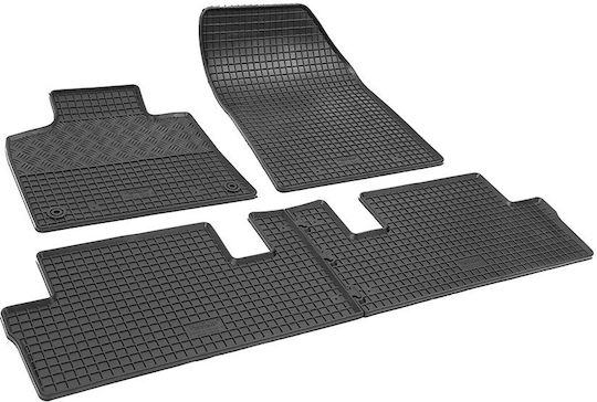 Rigum Σετ Μπροστινά και Πίσω Πατάκια 4τμχ για Citroen C4 Picasso 2013-2018 Μαύρα
