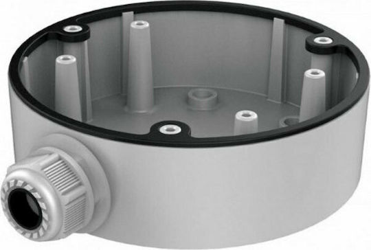 Hikvision DS-1280ZJ-SD11 Βάση για Κάμερες Συστημάτων CCTV Μεταλλική για Επίτοιχη Τοποθέτηση Καμερών Λευκή Λευκό