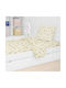 Dimcol Birds Kids Duvet Cover Single Flannel 16 Ecru 160x240cm