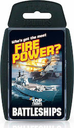 Winning Moves Brettspiel Top Trumps Battleships für 2+ Spieler 3+ Jahre