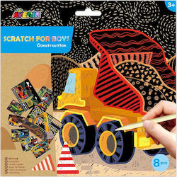 Avenir Painting Scratch Construction for Children 3++ Years