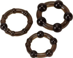 Seven Creations Cockrings Set Black 3pcs