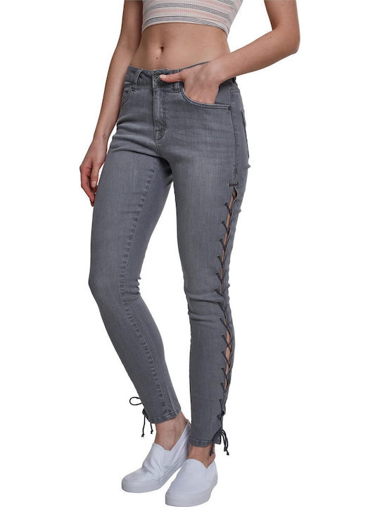 Women's Jean Trousers in Skinny Fit Gray