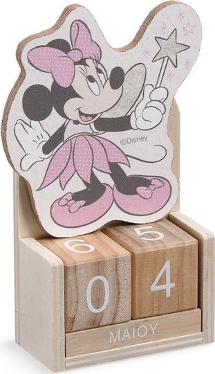 Taufgeschenke mit Kalender Minnie Neraida aus Holz 48Stücke NA190
