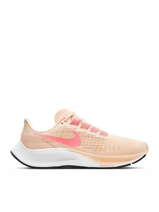 Nike Air Zoom Pegasus 37 Γυναικεία Αθλητικά Παπούτσια Running Crimson Tint / Crimson Pulse