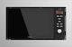 Cecotec Grandheat 2350 Steel Black Εντοιχιζόμενος Φούρνος Μικροκυμάτων με Grill 23lt Μαύρος