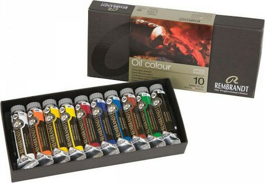 Royal Talens Rembrandt Seturi de Culori Ulei Policolor 15ml 10buc 01820310