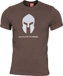 Pentagon Ageron "Spartan Helmet" T-shirt Terra in Braun Farbe K09012-SH-26